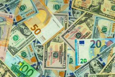  Dünya para birimleri, arkaplan ve dokusu