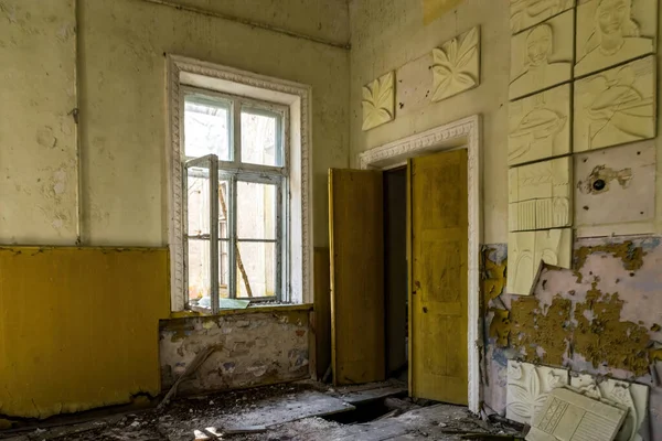 Prypyat Kijev Régió Ukrajna 2019 Április Lerombolták Pripyat Város Régi — Stock Fotó