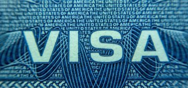 Pasaportunda Amerikan vizesi. Giriş ve Göçmenlik İzinleri