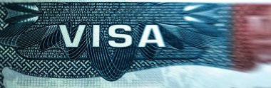 Pasaportunda Amerikan vizesi. Giriş ve Göçmenlik İzinleri