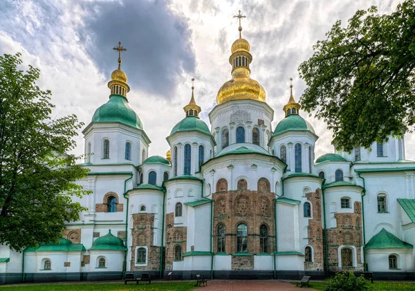 Kiev Ucrânia Maio 2021 Catedral Santa Sofia Kiev Ucrânia Famoso — Fotografia de Stock