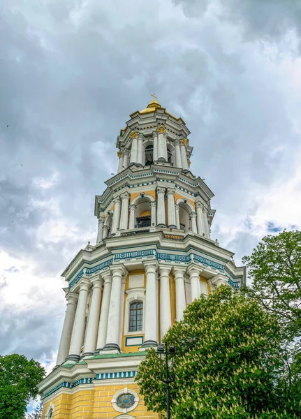 Kyiv Ukraine May 2021 Ancient Building Golden Domes Athedral Orthodox — 스톡 사진