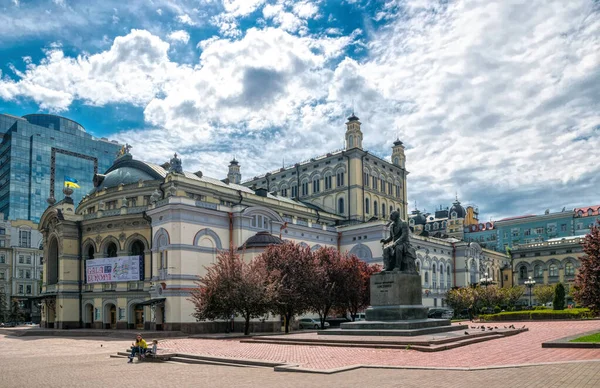 Kiev Ucrânia Maio 2021 Teatro Acadêmico Nacional Ópera Balé Ucrânia — Fotografia de Stock