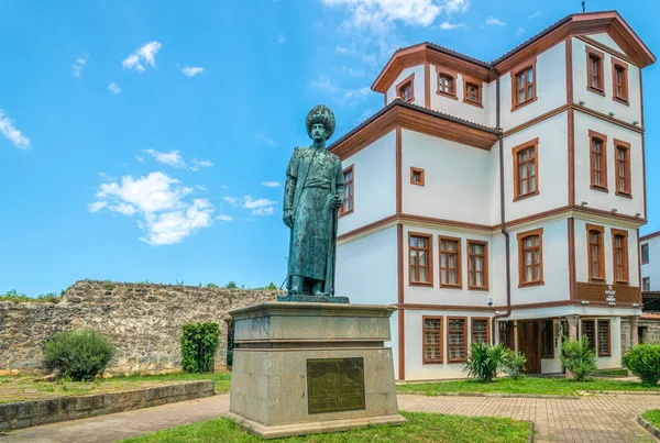 Trabzon Türkei Juni 2021 Bronzestatue Von Sultan Suleiman Dem Prächtigen — Stockfoto