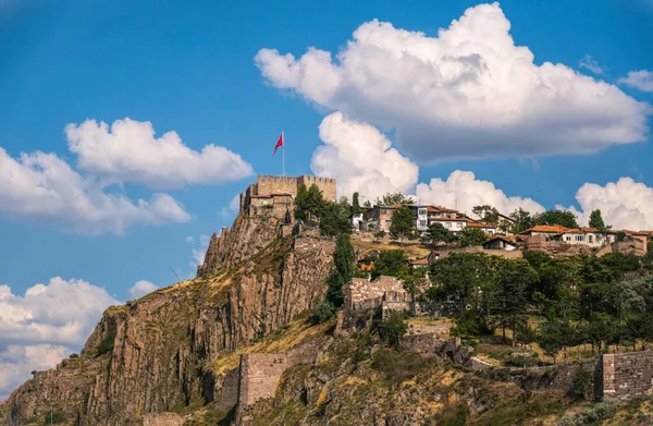 Rocher Château Ankara Turquie — Photo