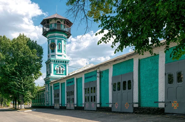 Oleksandria Ukraine August 2021 Alter Wasserturm Und Das Gebäude Der — Stockfoto