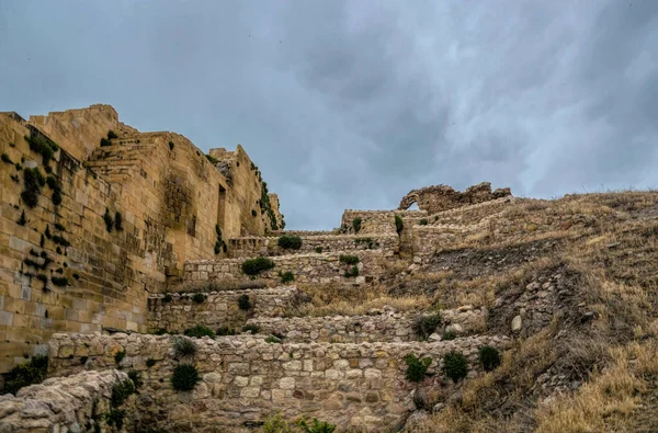 Medieval Ruined Fortress Bayburt Turkey — Stock Photo, Image