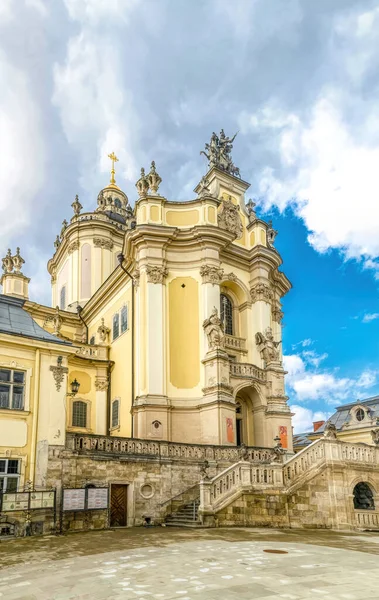 Cathédrale Saint Georges Lviv Ukraine — Photo