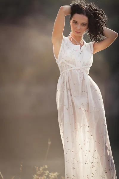 Šifónové šaty — Stock fotografie