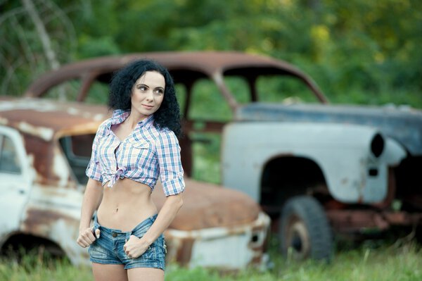 джинсовый стиль
