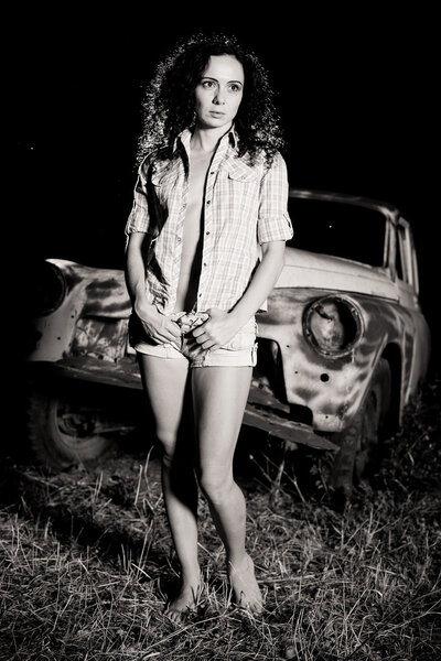 Красивая молодая чувственность
