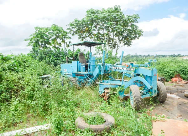 Devastazione dopo la guerra e Ebola. Africa — Foto Stock