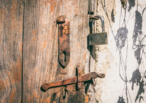 Vintage sistema de seguridad rústico — Foto de Stock