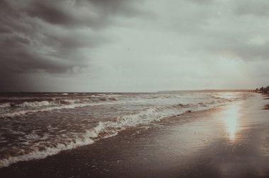 Karadeniz kolay fırtınada. Ukrayna, Odessa şehir