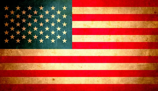 USA vlag, grunge ontwerp van de achtergrond — Stockfoto