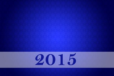 Yeni yıl 2015 kar tanesi tasarım, skeç ve afiş, retro, vintage, mavi artalanla