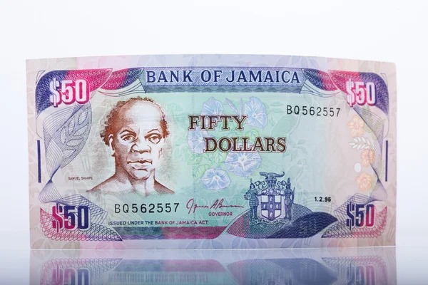 Dólar Jamaiquino Billete, primer plano , —  Fotos de Stock
