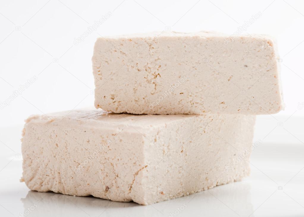 raw tofu cubes 