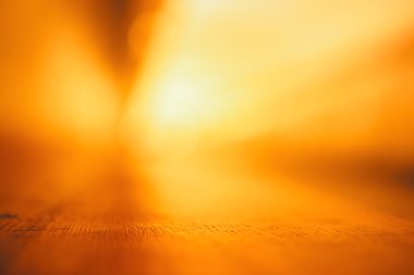 Büyük bokeh arka plan ile yatay dof yüzey