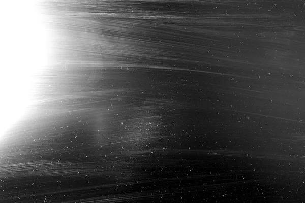 Horizontal noir et blanc film sale scan fond texturé — Photo