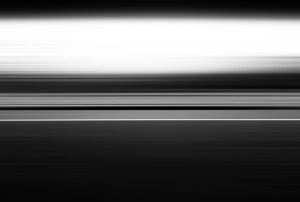 Sfondo orizzontale in bianco e nero movimento sfocatura illustrazione — Foto Stock