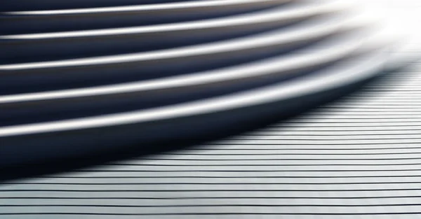 Горизонтальный яркий белый бизнес-лестницы движения размытие абстракции — стоковое фото