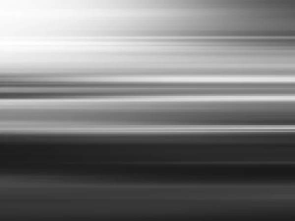 Horizontal black and white motion blur abstcrat background — Stock Photo, Image