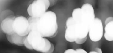 Yatay siyah beyaz bokeh BLOB'lar arka plan zemin