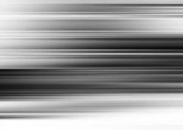 Horizontal black and white motion blur background — Stock Photo, Image