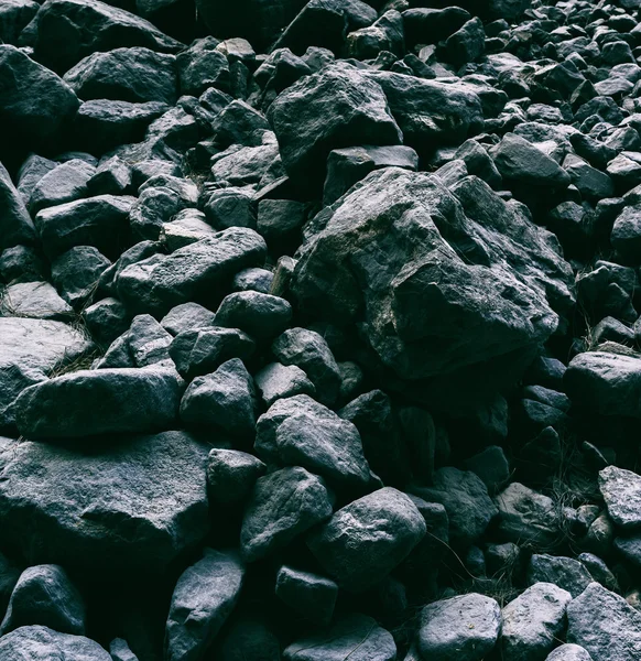 Vierkant bleke donkere rock stenen achtergrond achtergrond — Stockfoto