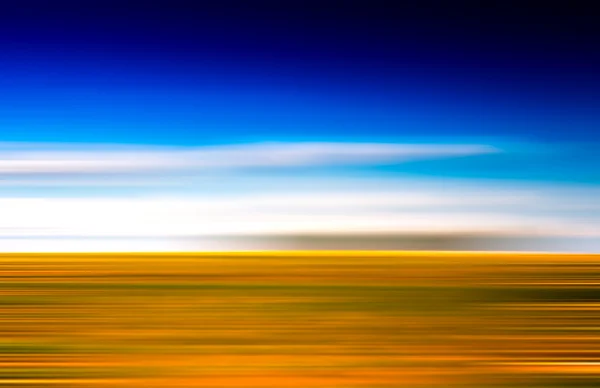 Horizontal vivid abstract motion blur landscape backdrop — Stock Photo, Image