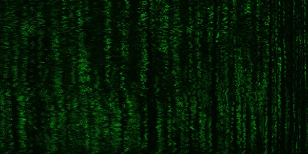 Horizontale levendige matrix neo cyberpunk hacker terminal tv ruis een — Stockfoto