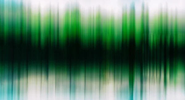 Égaliseur d'arbres verts abstraction horizontale — Photo