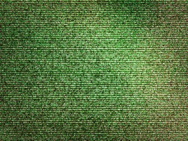 Ekran arka planı yatay yeşil gürültü titreşimli