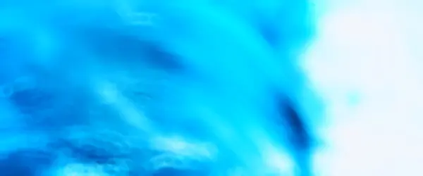 Brede levendig blauw waterval bokeh achtergrond — Stockfoto
