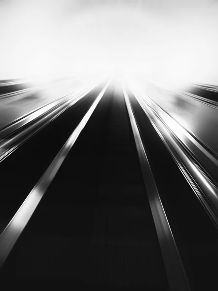 Abstraction verticale de mouvement moderne d'affaires en noir et blanc pâle — Photo