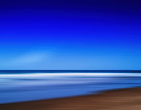 Horizontal lebendige lebendige Paradies Strand Ozean Bewegungsabstraktion — Stockfoto