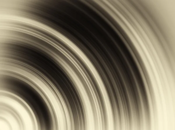 Horizontale levendig zwart-wit sepia vinyl radiale swirl Kronkel — Stockfoto