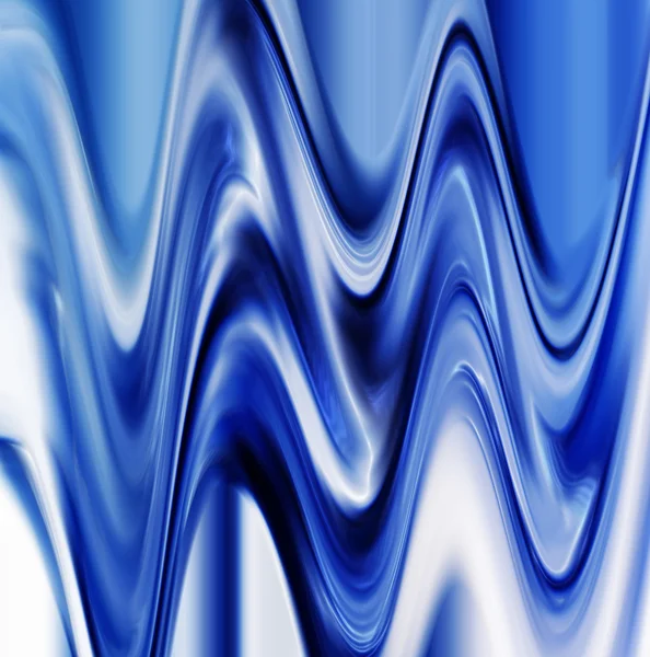 Vibrant bue digital twirl abstraction — Stock Photo, Image