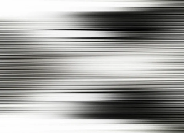 Horizontal noir et blanc mouvement flou fond — Photo