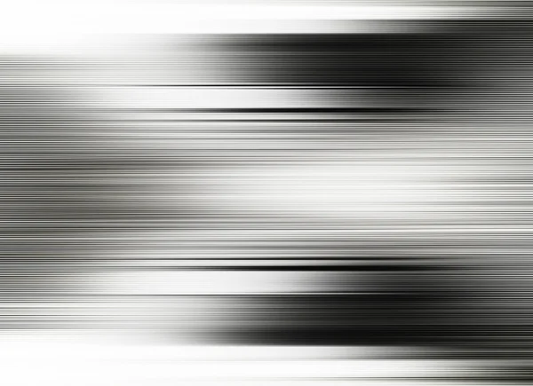 Horizontal black and white motion blur background — Stock Photo, Image