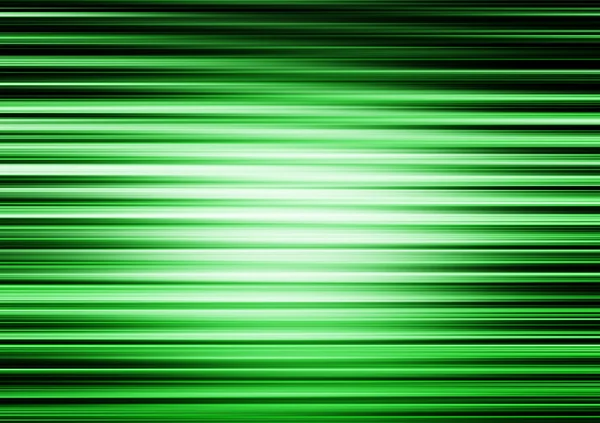 Linhas verdes horizontais borrão de movimento ilustração abstrata backgro — Fotografia de Stock