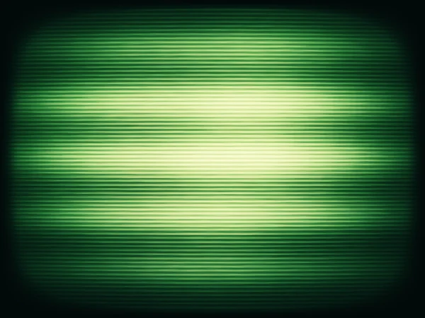 Horisontella vintage grön interlaced tv skärmen abstraktion bakgr — Stockfoto