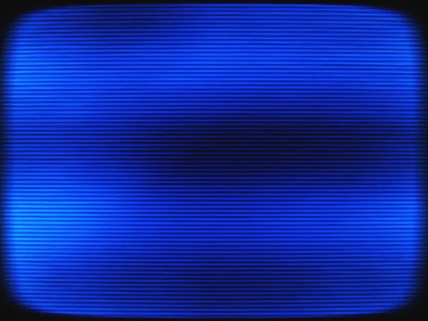 Горизонтальний старовинний синій переплетений телевізійний екран абстракція фон — стокове фото