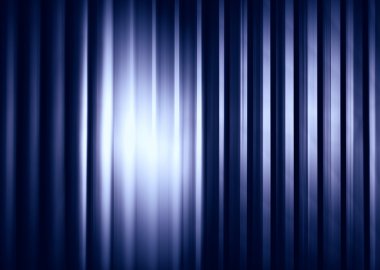 Hafif sızıntı ile dikey blueish metal doku