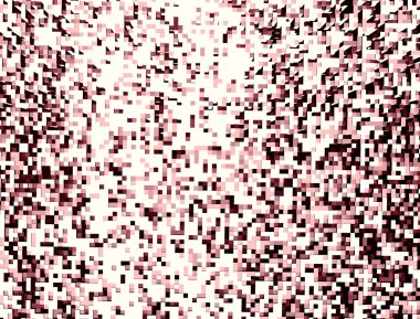 Kırmızı hareket ettirildiğinde 3d ekstrüzyon küp bloklar illüstrasyon backdro soyut