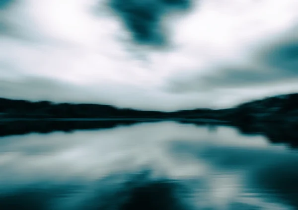 Horizontal aqua sepia landscape motion abstraction background ba — Stock Photo, Image