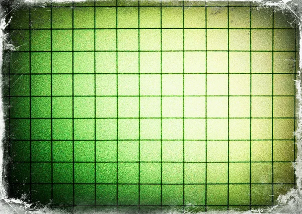 Vízszintes zöld film-scan lemez illusztráció háttér — Stock Fotó