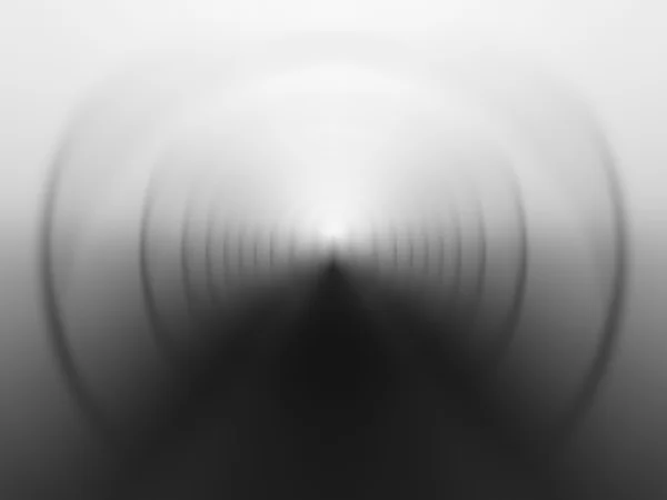 Horizontal noir et blanc fond d'illustration tunnel virtuel — Photo