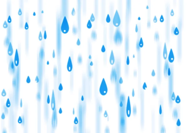 Gotas de agua de lluvia verticales ilustración fondo — Foto de Stock
